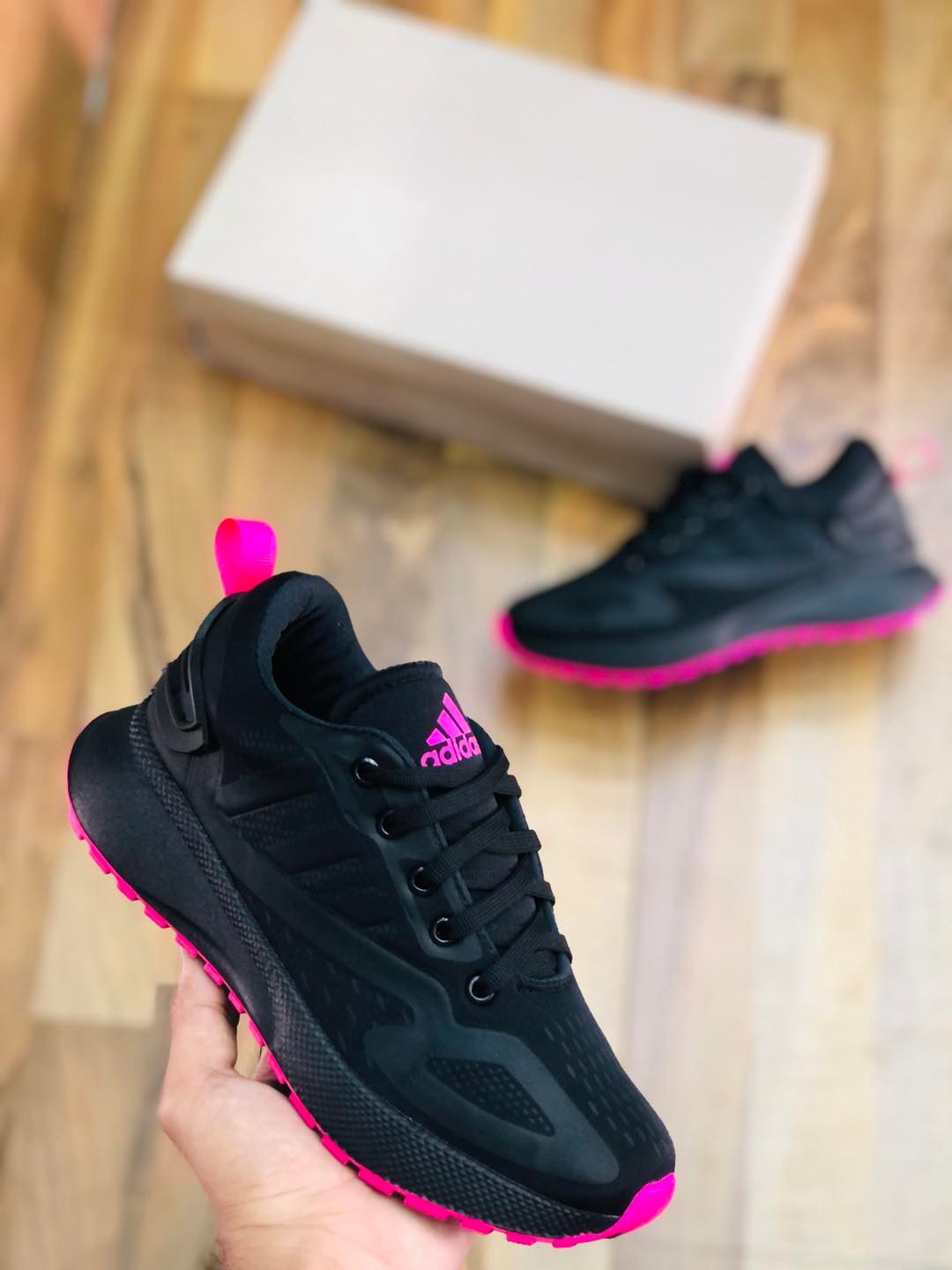 Adidas ZX 2K Negro Fucsia - Dama